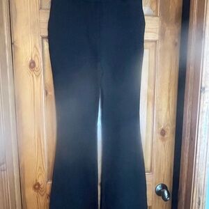 Elegant Black Flare Women's Pants